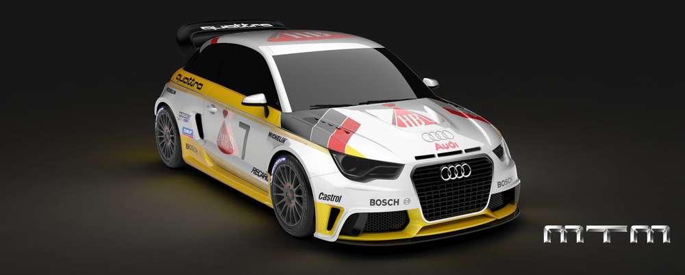 МТМ сделали Audi A1 Quattro Group B в стиле ралли-кара