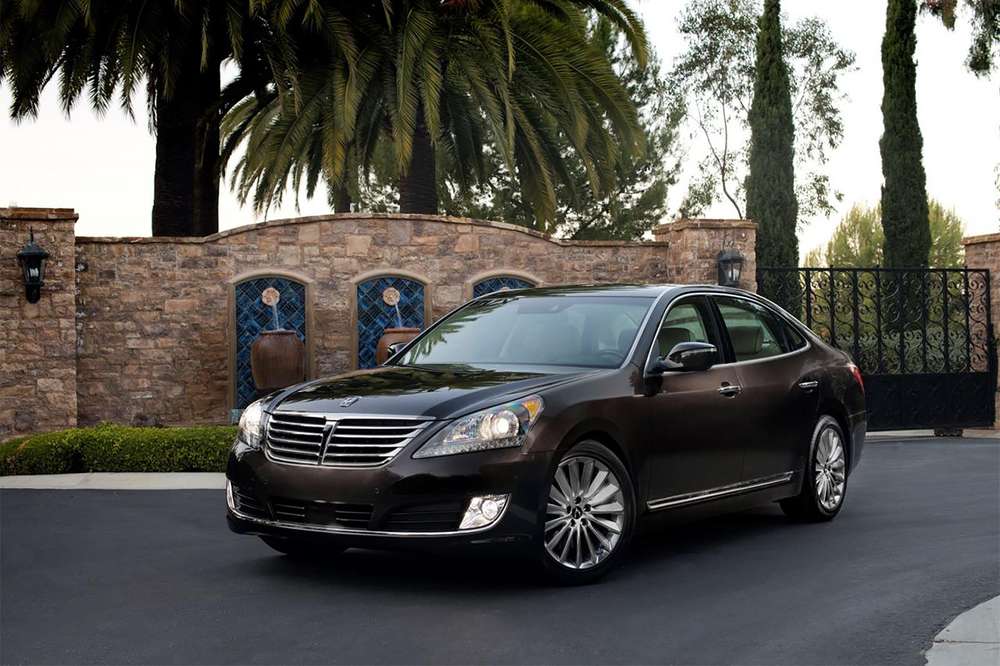 Седан Hyundai Equus подвергли обновлению