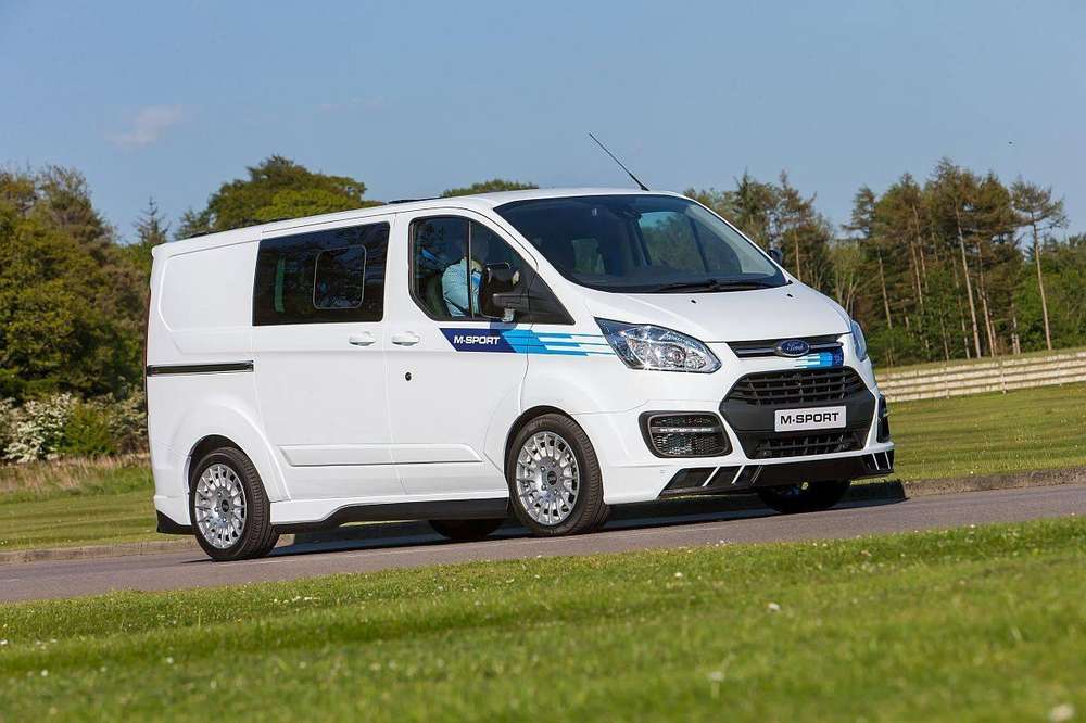 Ford Transit превратился в ралли-кар