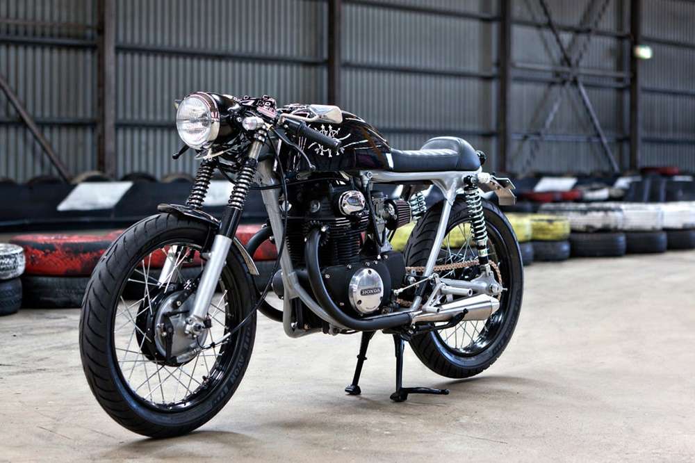Honda CB350 Black – кастом от Sixty-Six Motorcycles