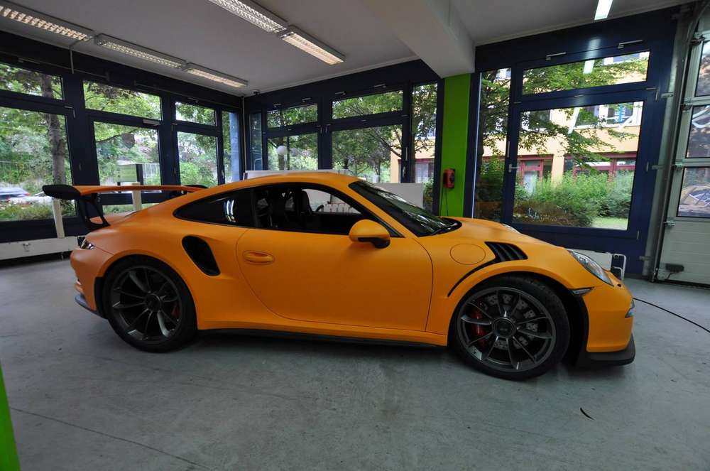 Orange Lava 911 Cayman