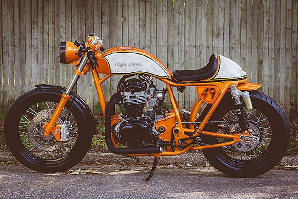 Kawasaki W650 High Noon – кафе рейсер от Speedwerks