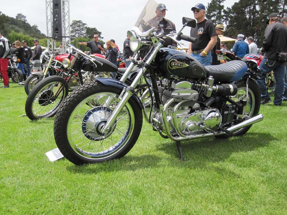В США Quail Motorcycle Gathering собрало четыре сотни байков