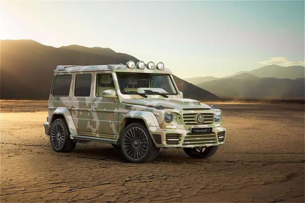 Mercedes-Benz G63 AMG оделся в камуфляж