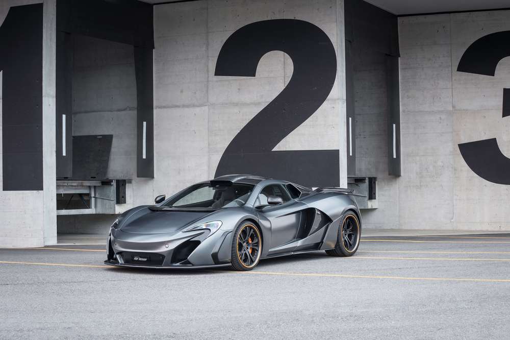 McLaren 650S обзавелся аэродинамическим обвесом