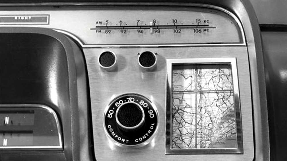 Компания Ford продемонстрировала автомобильный «навигатор» образца 1964 года