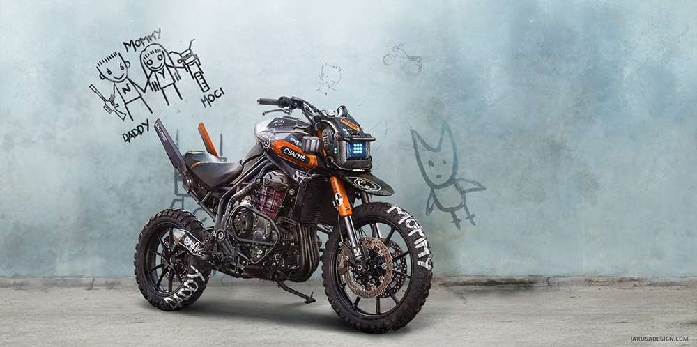 Jakus Triumph Explorer Chappie – концепт в футуристическом стиле