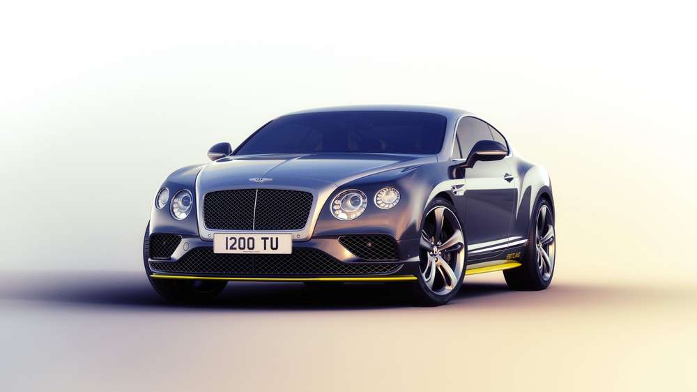 Представлена спецмодификация Bentley Continental GT Speed Breitling Jet Team