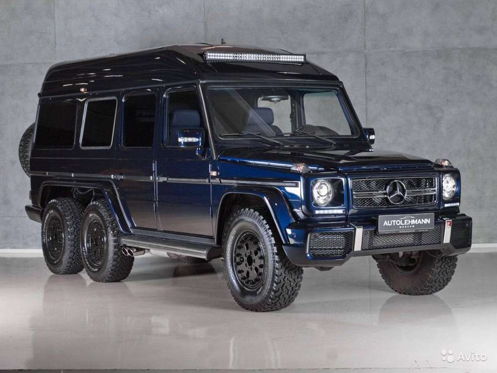 В Москве выставили на продажу уникальный Mercedes G500 Schultz