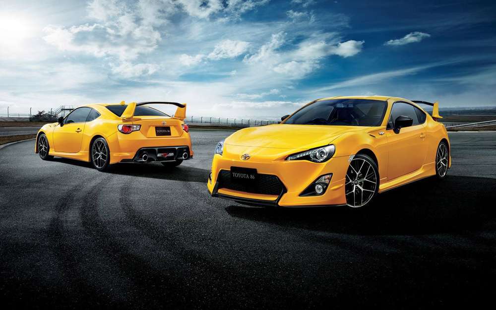 Toyota GT 86 – теперь в желтом цвете