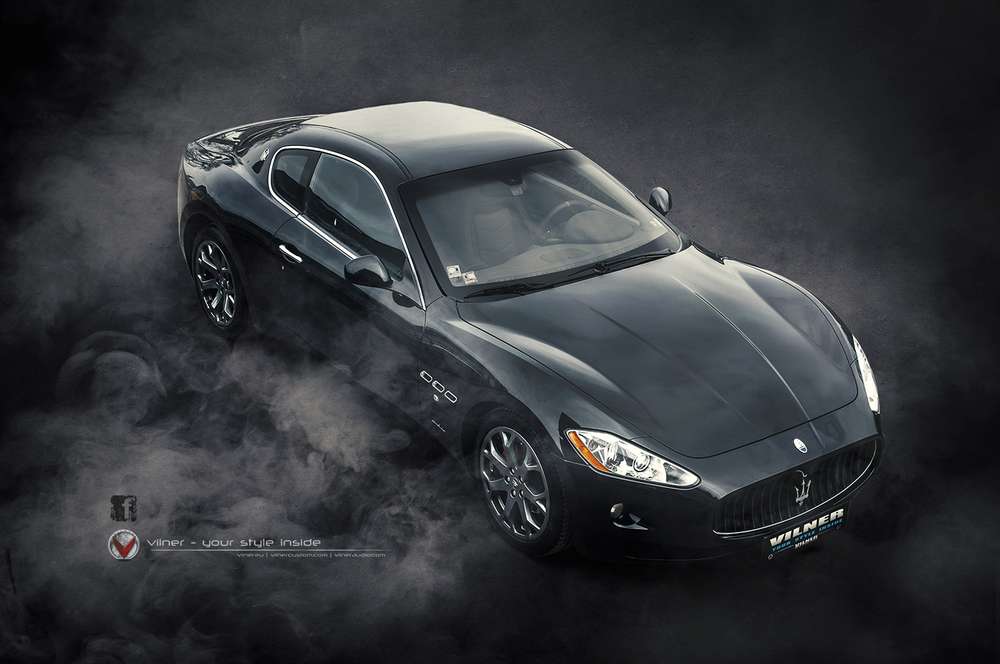 Ателье Vilner подготовило уникальный интерьер для Maserati GranTurismo