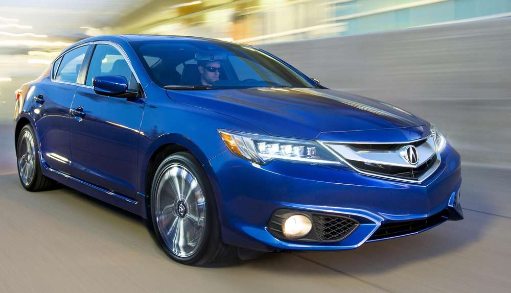 Седан Acura ILX 2016 модельного года удостоили высшим рейтингом безопасности