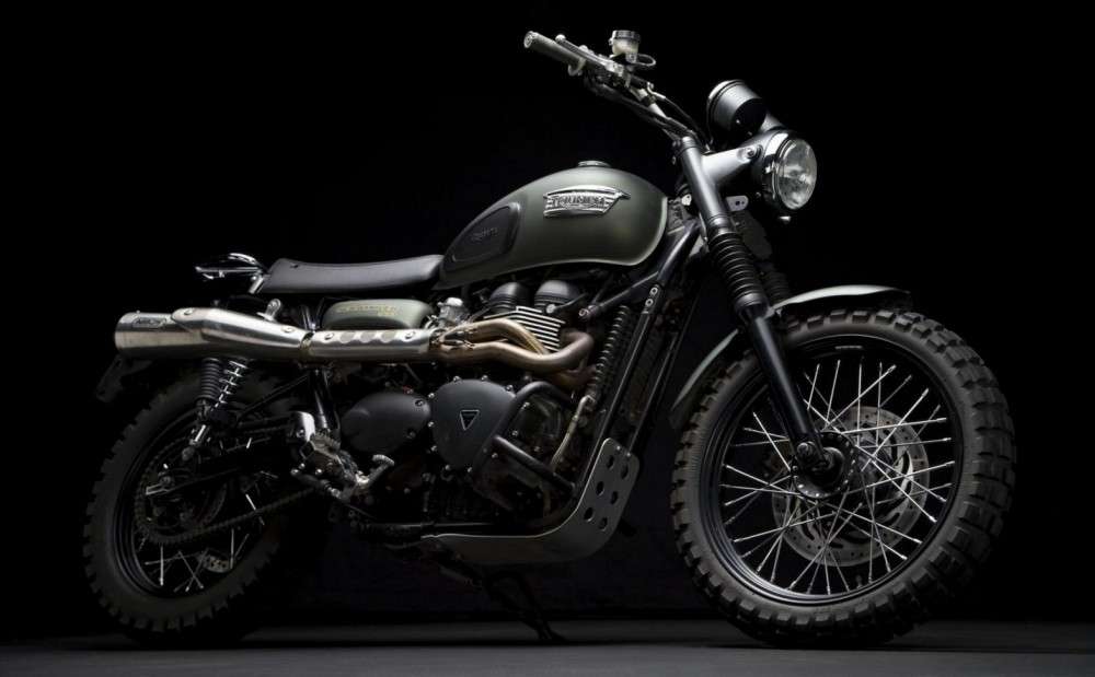 На eBay продали один из трех «киношных» мотоциклов Triumph Jurassic Scrambler