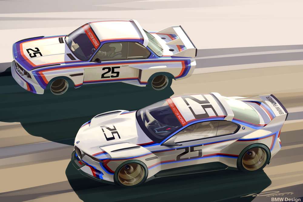 BMW поработала с 3.0 CSL Hommage