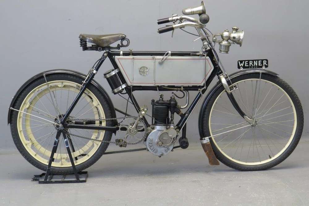 Ретро байк Werner 1904 года