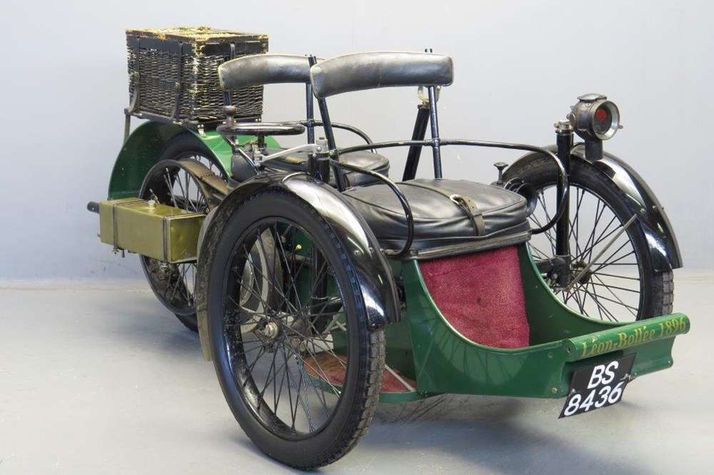 Ретро-байк Leon Bollee Voiturette 1897 года