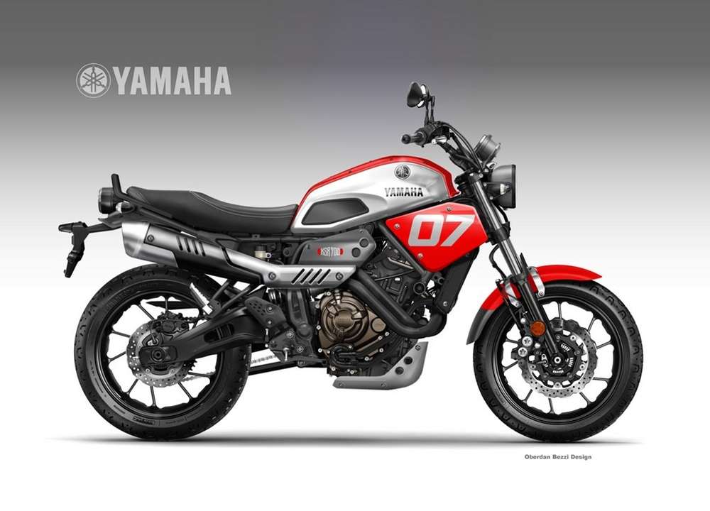 Yamaha XSR700 Coolest Bros: концепт Обердэна Бецци