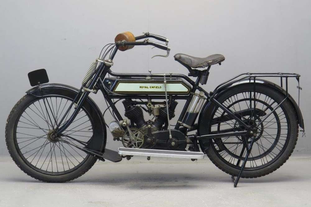 Ретро байк Royal Enfield Model 140 1913 года