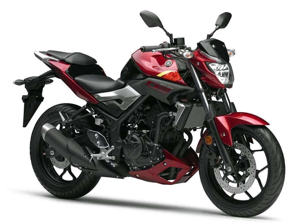 Yamaha показала «увеличенный» MT-03 2016 модельного года