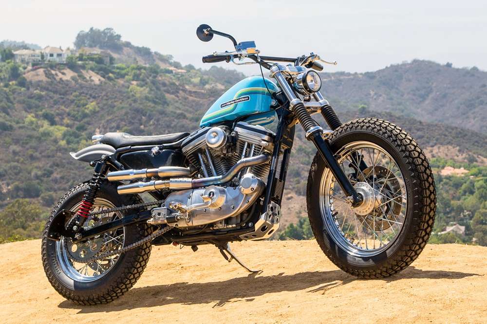 Harley-Davidson XL883 Sportster: скрэмблер от Thunder Road Customs