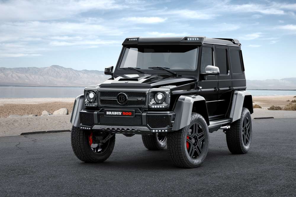 Супервнедорожник Mercedes – три тонны поворотливости