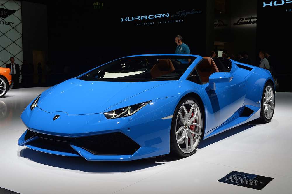 Lamborghini показала тяжёлый Spyder