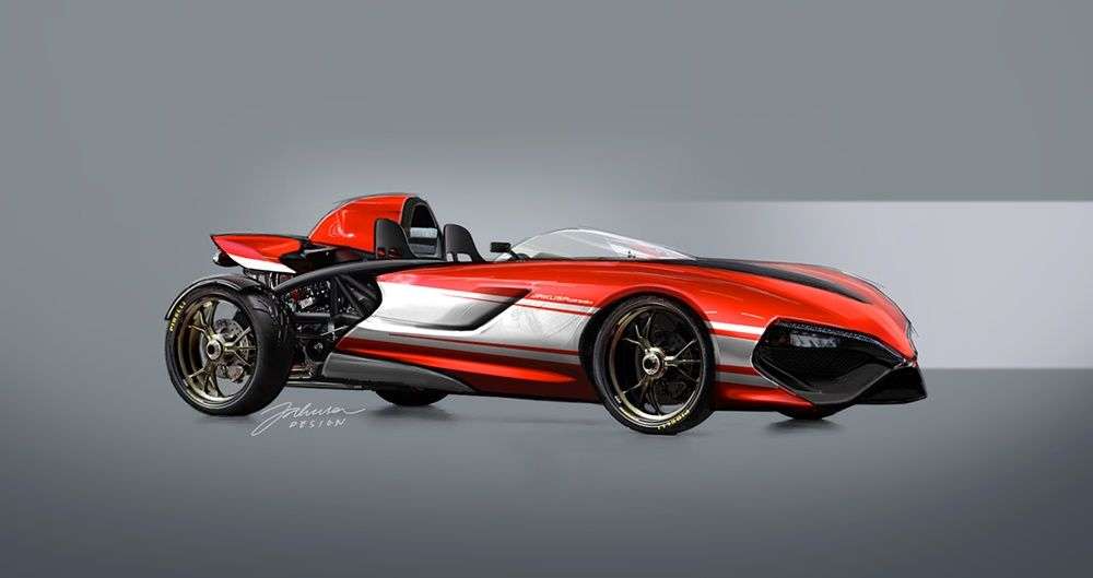 Независимый дизайнер представил концепцию родстера Audi Panigale