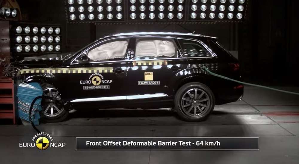 Euro NCAP выдали пять звезд Audi Q7