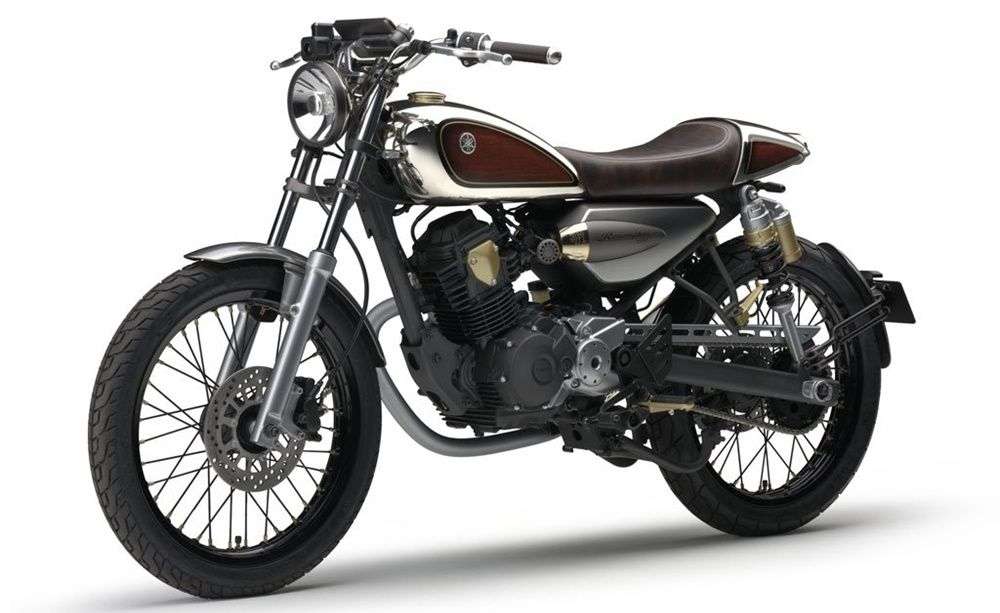 Yamaha Resonator 125 – концепт в винтажном стиле
