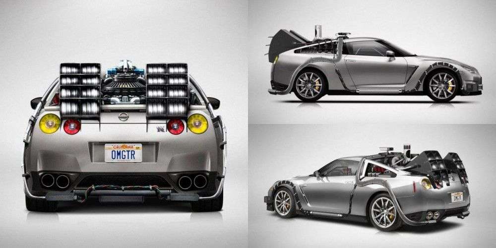 Снимок дня: Nissan отправил спорткар GT-R «назад в будущее»!