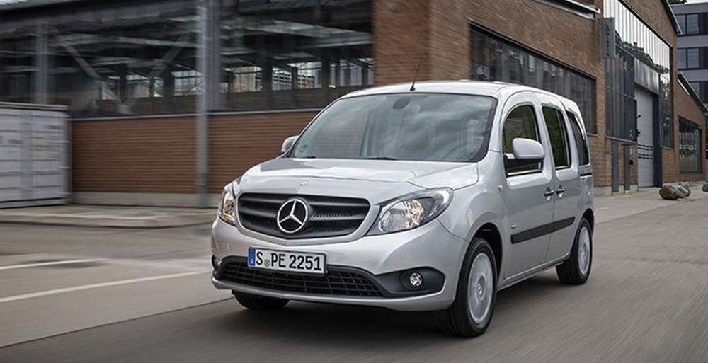 Городской фургон Mercedes-Benz Citan оснастили бензиновым турбодвигателем