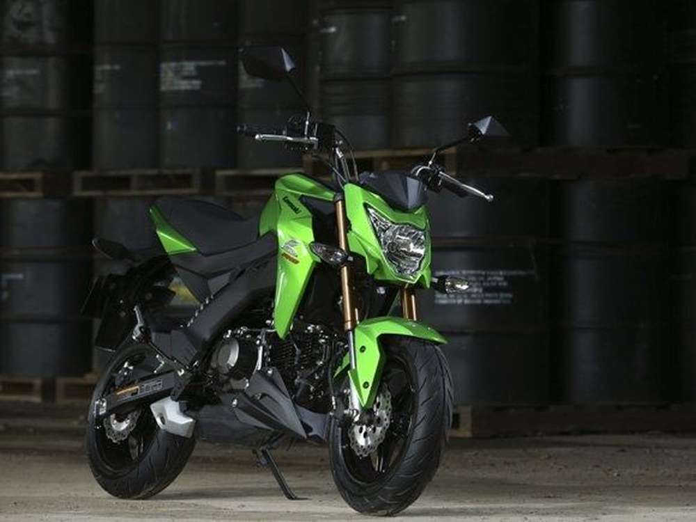 Азиатский рынок получит минибайк Kawasaki Z125 2016