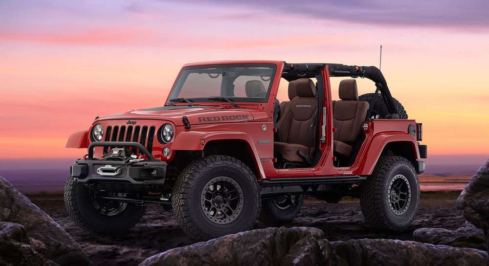 Jeep привез на SEMA-2015 внедорожник Wrangler Red Rock