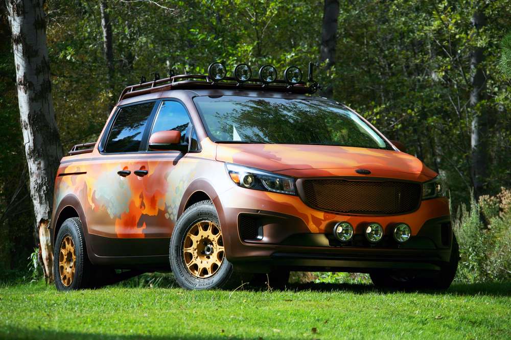Фотопроект от Kia: концепт Safari Sedona