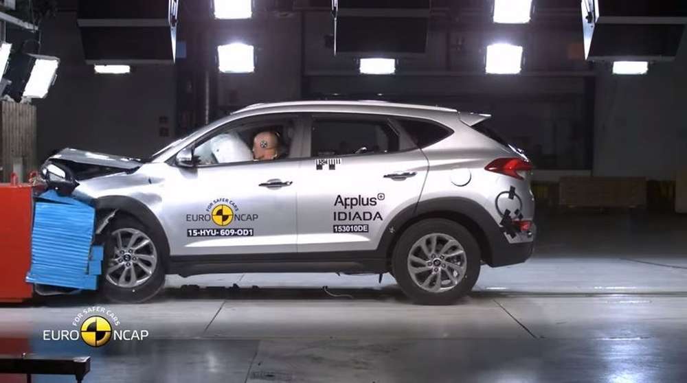 В Euro NCAP присвоили Hyundai Tucson пять звезд