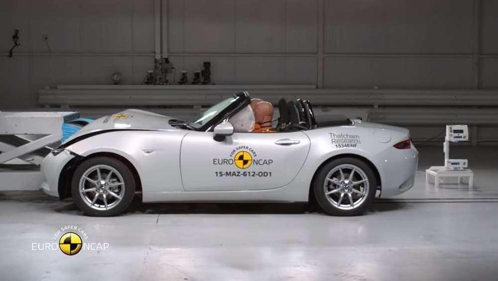 Четырехзвездочная Mazda MX-5: Euro NCAP выявила недочеты