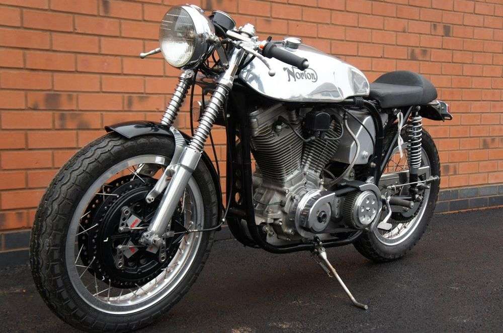 NLM Harton: кафе рейсер от North Leicester Motorcycles