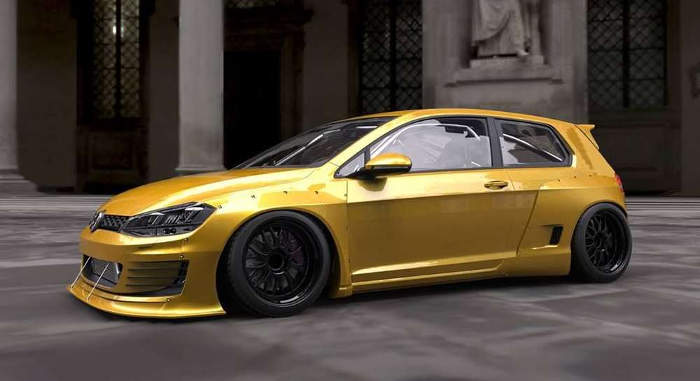 Tra-Kyoto показала Volkswagen Golf Mk7 в стиле Shakotan