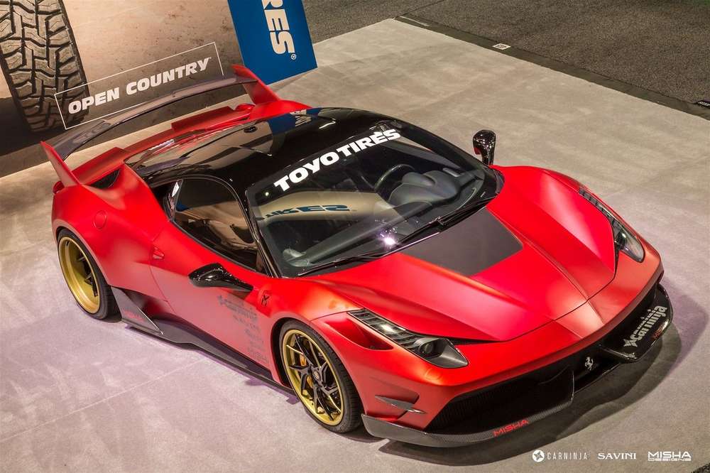 В Misha Designs обвесили Ferrari 458 Italia