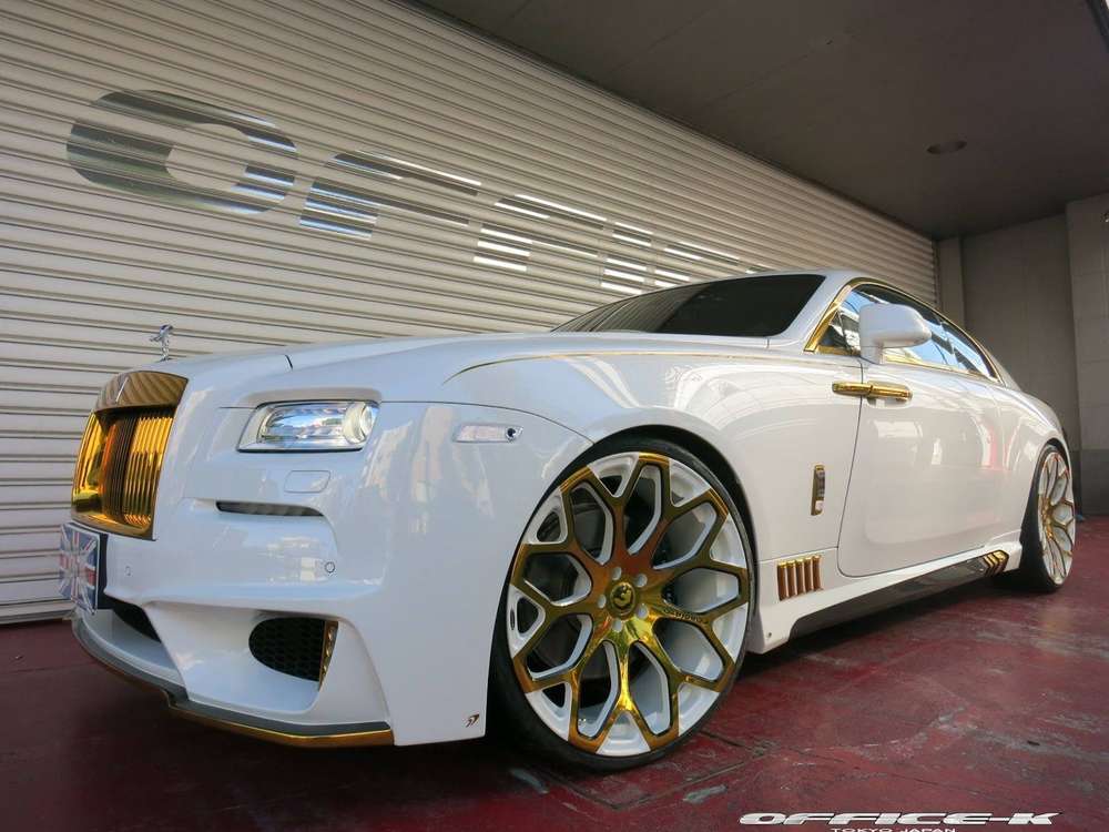 Как не нужно тюнинговать Rolls-Royce Wraith: инструкция от студии Office-K