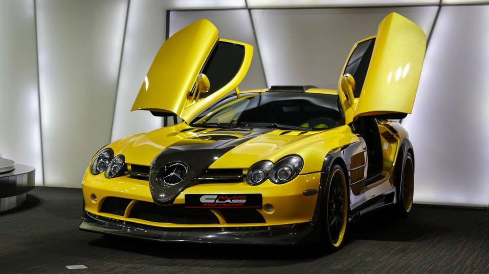 Mercedes Benz SLR MCLAREN двигатель