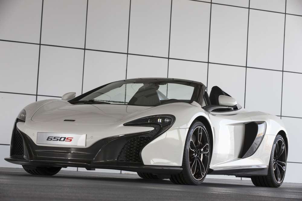 На мотор-шоу в Дубае представили «пустынный» суперкар McLaren 650S Spider