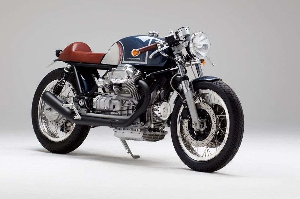 Moto Guzzi Machine 17: кафе рейсер от Kaffeemaschine