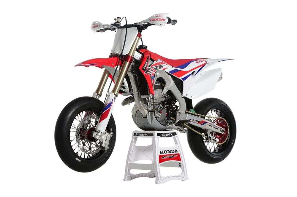 Мотоцикл Honda CRF450R Supermoto Special 2016 дебютировал на выставке EICMA