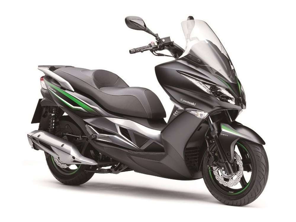 Kawasaki J125 2016 года: новый макси скутер