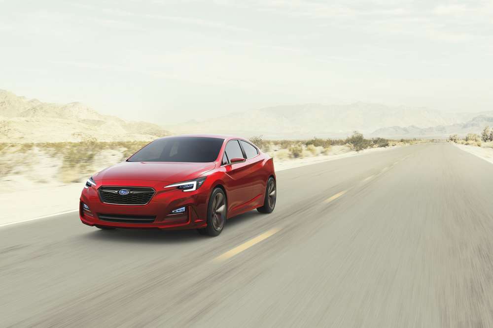 Представлен предвестник седана Subaru Impreza нового поколения