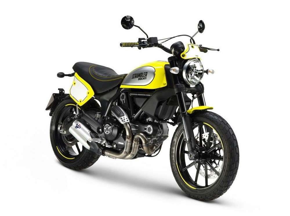 Новый байк Ducati Scrambler Flat Track Pro 2016 модельного года
