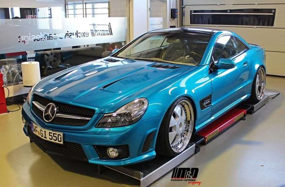 mercedes sl prior design