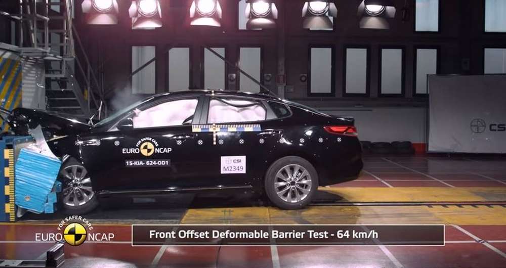 Euro NCAP проверила Kia Optima