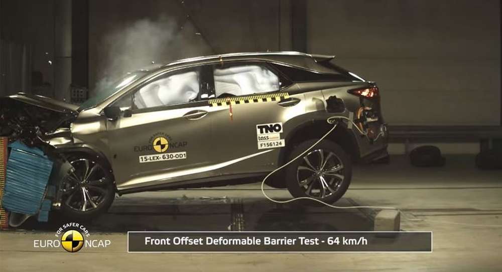 Lexus RX: четыре звезды для кроссовера
